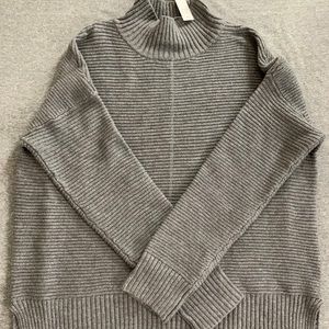 Mock Neck Cool Girl Tunic Sweater